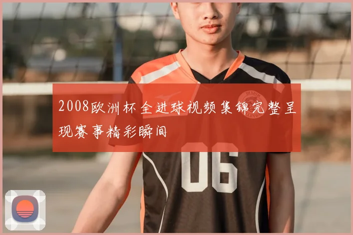 2008欧洲杯全进球视频集锦完整呈现赛事精彩瞬间