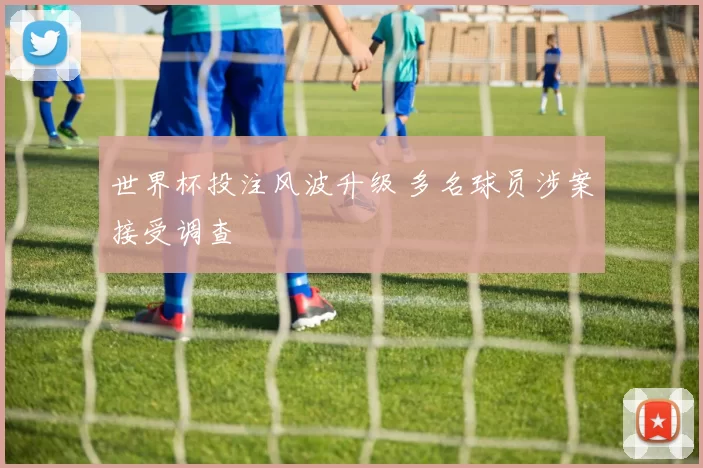 世界杯投注风波升级 多名球员涉案接受调查